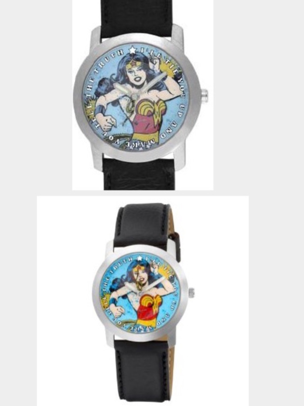 WONDER WOMAN Armitron Ladies DC Comics Wonder Woman / Strap Watch 880/3 Sold Out